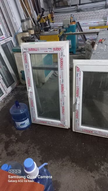 pencere qapi: Plastik Pəncərə 60x100 =65 man 60x120=80 man 64x104=68 man 64x124=88 — 2