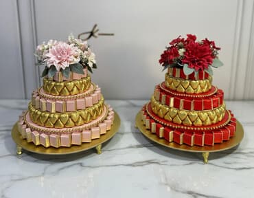 analar ucun ad gunu tortlari: Lüks şokolad kompozisiyaları – mərtəbəli dizayn - 2 ədəd mərtəbəli — 1