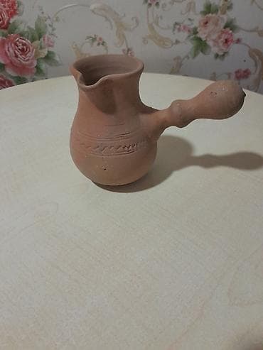 Yeni, rəng - Qəhvəyi, Qəhvədan, Turka, Keramika, Azərbaycan — 1