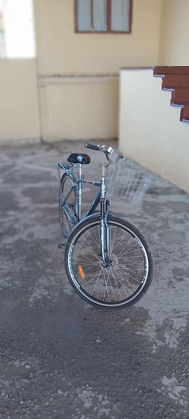 e bike: Şəhər/komfort velosipedi - Rəng: tünd boz - Çərçivə: şəhər tərzli — 1