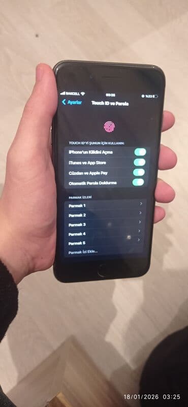 irşad iphone 8: IPhone 8 Plus, 64 GB, Qara, Barmaq izi, Simsiz şarj — 9