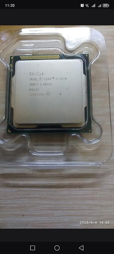 Intel Core i5-3570 prosessor - Model: Intel Core i5-3570 (SR0T7) -