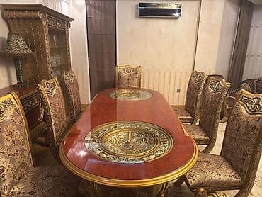oturaca: İşlənmiş, Klassik divan, 2 kreslo, Divan, Bazasız, Açılmayan — 10