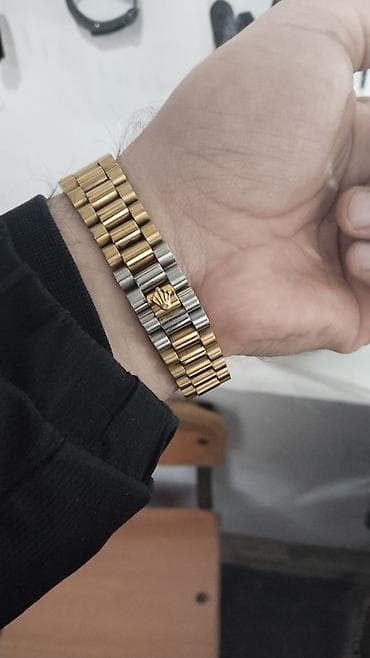 fitron saat qiymeti: Qol saatı, Rolex, rəng - Qızılı — 4