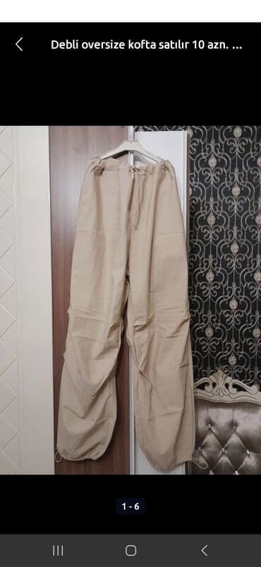 qaqa stili şalvar: Şalvarlar M,L,Xl razmere uygundur. 1cı şalvar 10 azn satılır.Dıger — 2