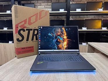 notebook gamer: İşlənmiş ASUS ROG, 18 ", AMD Ryzen 9, 1 TB, Ünvandan götürmə, Ödənişli çatdırılma, Rayonlara çatdırılma — 1