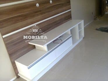 тв стенды в баку: Новый, Прямой ТВ стенд, С полками, Стеклянный, Азербайджан — 8