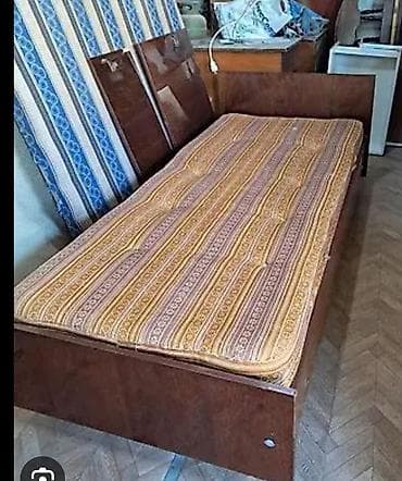 tek çarpayi: Təknəfərlik çarpayı, Bazalı, Matras ilə, Siyirməsiz — 1
