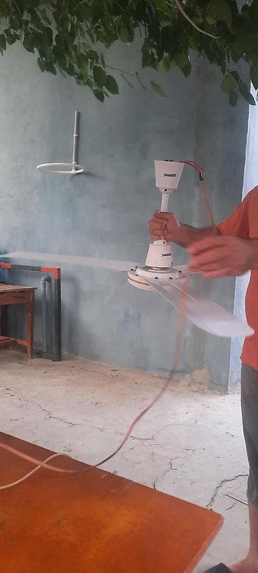 Ventilyatorlar: Ventilyator İşlənmiş, Tavan üçün, Pərli, Kredit yoxdur, Ödənişli çatdırılma — 2