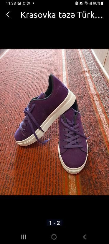 Şəxsi əşyalar: Skechers, Ölçü: 37, rəng - Bənövşəyi, Yeni — 2