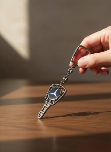 masin ucun breloklar: Salam 925problu ğumuş açarlig satilir 14grama yahindi, tezedi — 1