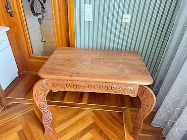 Qonaq otağı üçün, Açılmayan, Dördbucaq masa, 2 stul