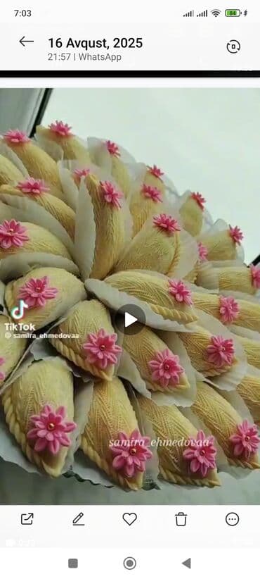 şəki halvası: Nişan və toylar uçun şekerburanin ve paxlavanin hazırlanması üçün — 5