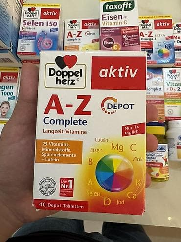 Məhsul: Doppelherz aktiv A–Z Complete DEPOT Təsvir: - Uzunmüddətli