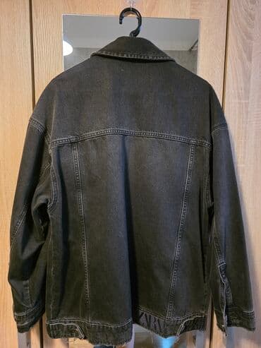 velvet kişi gödəkçəsi: Продается джинсовая женская куртка ZARA демисезон Размер M в отличном — 3