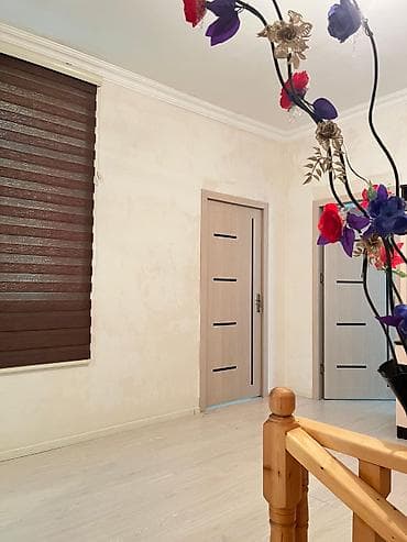 2 mərtəbəli həyət evi - Plan: 2 mərtəbə, geniş işıqlı otaqlar; yuxarı — 4