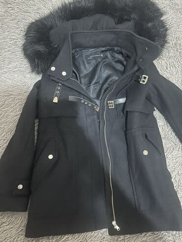 Palto, Zara, 2XL, rəng - Qara