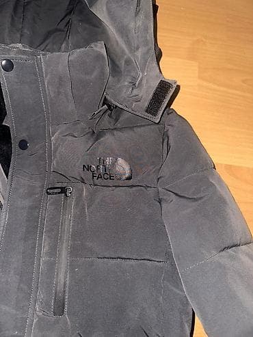 qara ayaqqabilar: The North Face kişi/qadın qış gödəkçəsi - Rəng: qara - Model — 2