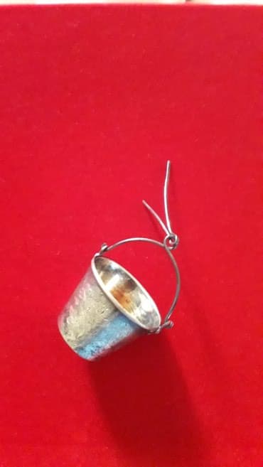 СССР.Серебро.Ситечко для заварки чая — 1