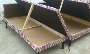 Sifarişlə rəflər: Carpayi bazali TEZE MOHKEM bir neferlik bazali 80m bazasiz 50m iki — 7