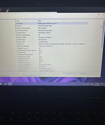 samsung mini notebook: HP noutbuk, qara rəngdə, klassik və işgüzar dizayna malik modeldir — 5