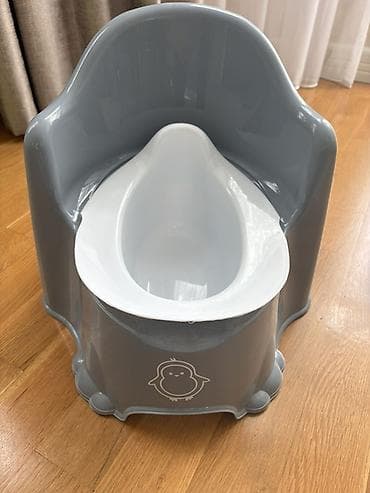 кресло туалет: Uşaq tualeti – rahat oturacaqla - Rəng: boz gövdə, ağ çıxarılan qab - — 1