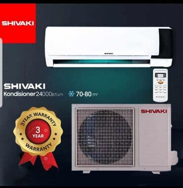 shivaki kondisioner pultu: Kondisioner Shivaki, 30-35 kv. m, Split sistem, Kredit yoxdur — 4