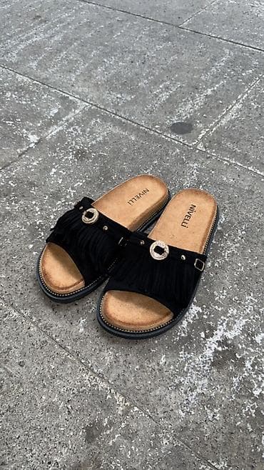 melek sep: Nivelli qadın şlapesi – zərif və rahat - Model: slip-on şlape - Rəng — 2