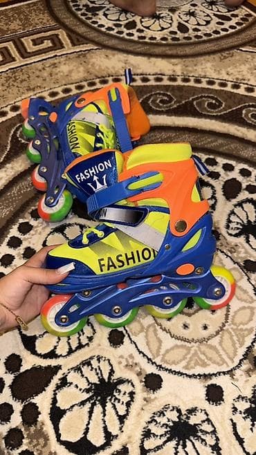səs platası: Uşaq üçün tənzimlənən təkərli konki (roller skates) - Rəng — 2