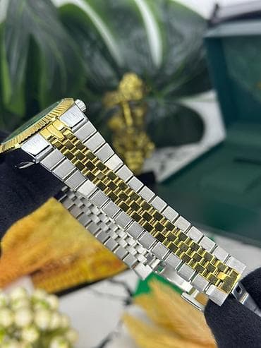 metbex saatlari: Qol saatı, Rolex, rəng - Qızılı — 5