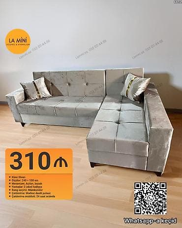 Künc divan, Açılan, Bazalı, Şəhərdaxili pulsuz çatdırılma