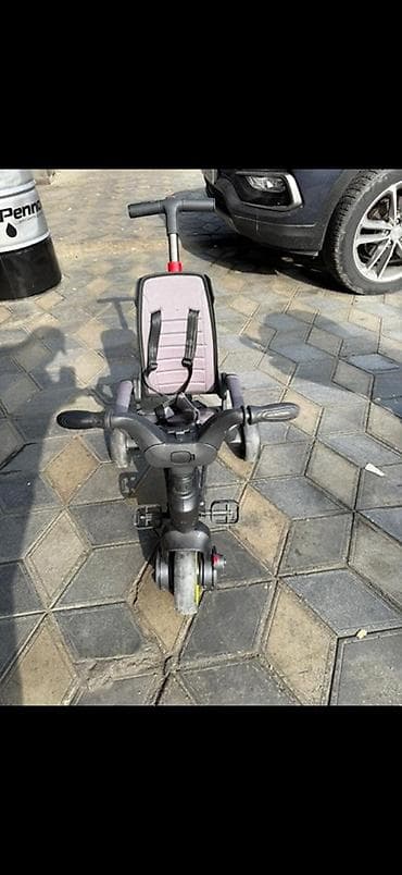 Uşaq üçün transformasiya olunan 3 təkərli velosiped/araba - 2-si 1-də