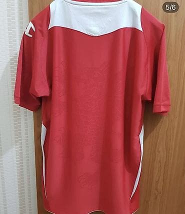 mili geyimler: Futbolka, Champion, M, rəng - Qırmızı — 5