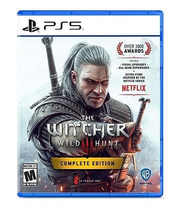 PS5 oyun diski: The Witcher 3: Wild Hunt – Complete Edition - lalafo.az -da PS5 oyun diski: The Witcher 3: Wild Hunt – Complete Edition -