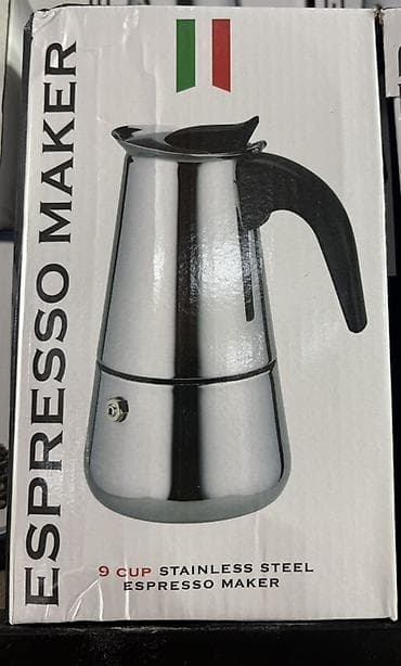 caydan caynik: Rəng - Gümüşü, Qəhvədan, Qeyzer, Paslanmayan polad — 1