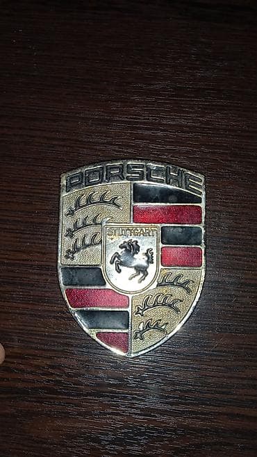 Aksesuarlar və tüninq: Porsche loqosu – kapot/emblem - Model: Porsche kapot nişanı (crest) – — 2