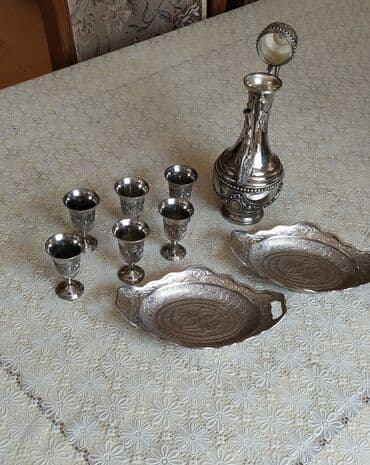 ad günü dekoru: Vaza dəsti, Metal — 4