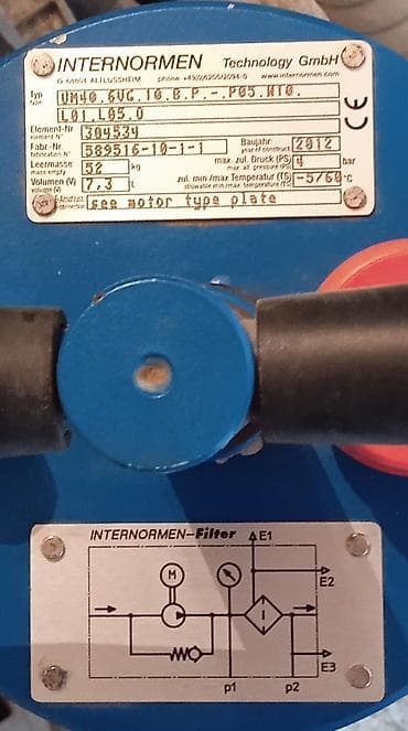 INTERNORMEN Technology GmbH – Hidravlik Filtr Qurğusu Model — 1