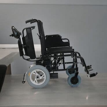 Əlil arabaları: Elektrik təkərli kreslo – kompakt, idarəsi asan, qatlana bilən model — 3