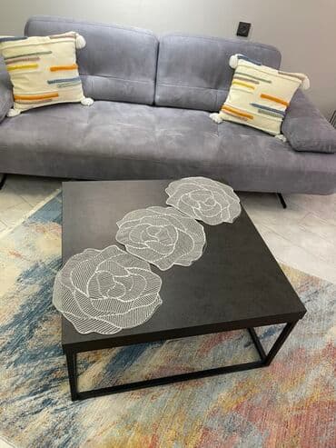 стол кухонный стекло: Журнальный стол, Квадратный стол — 2