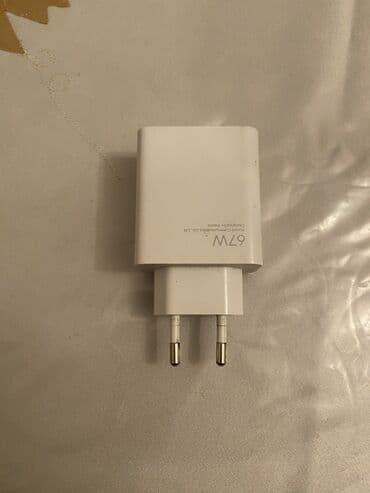 xiaomi redmi note 7 adapter: Adapter Xiaomi, 67 Vt, İşlənmiş — 2