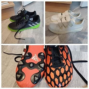 детские спортивные костюмы adidas: Uşaq ayaqqabıları – 3 cüt 1) Adidas qapalı məkan idman ayaqqabısı - — 1