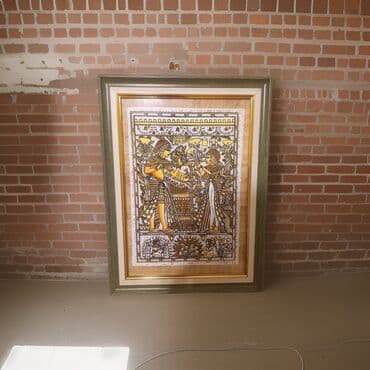 yağlı kağız qiyməti: Rəsm, Misirdən Gətirilib, Məhşur Misir Kağızı Olan Papirusdan — 3