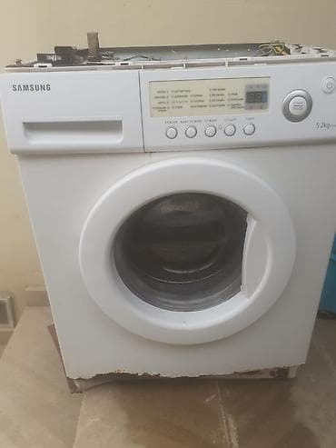 Samsung paltaryuyan maşın – ön yükləməli, 5.2 kq tutum