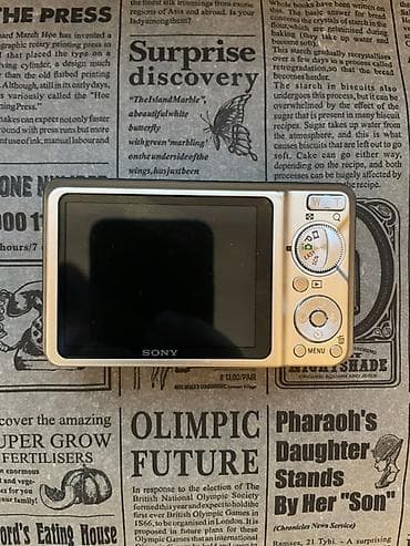 ŞOK QİYMƏT Sony Cyber-shot W270 Quruda Gözəl vəziyyətdə tam komplekt — 2