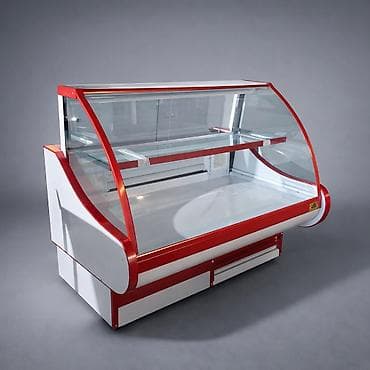 Soyuduculu vitrin – qəssabxana, market, delikates və kafe üçün - Ön