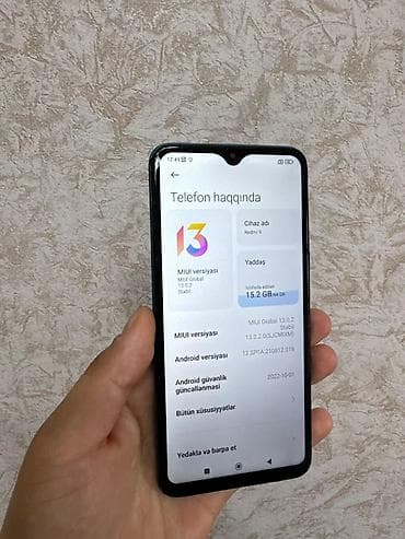 redmi ipad: Redmi 9, 64 GB, rəng - Yaşıl, Zəmanət, Düyməli, Sensor — 3