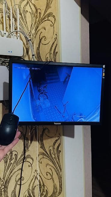 internet modemleri: Tel:099-597-75-75 Hikvision video müşahidə sistemi komplekti - DVR — 2