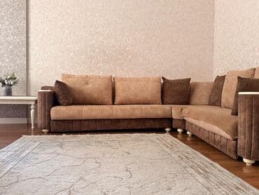 Кухонные гарнитуры: Угловой диван, Велюровая ткань — 4