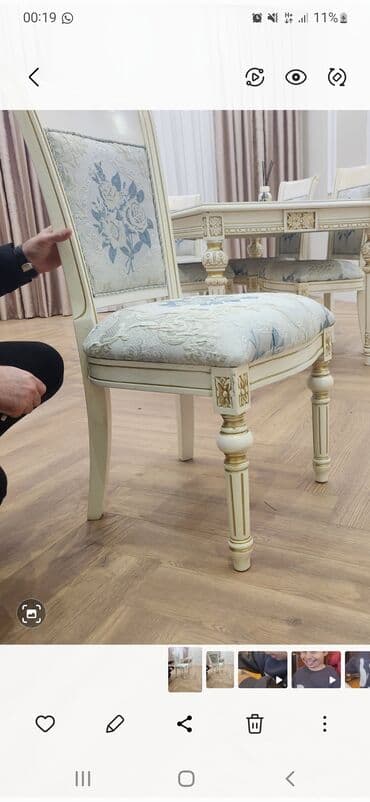 taxta yelləncək oturacaqlar: Qonaq otağı üçün, Qatlanmayan, Stul — 1